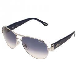 Pre Owned Chopard Silver SCH 866 Sunglasses