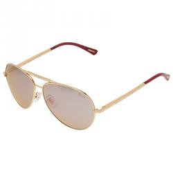 Chopard Gold Embellished SCH934S Aviators