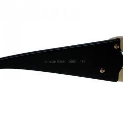 Chopard Black SCH939S Shield Sunglasses