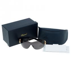Chopard Black SCH939S Shield Sunglasses