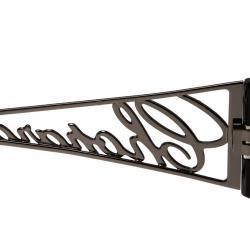 Pre Owned Chopard Black and Silver SCH029S Sunglasses