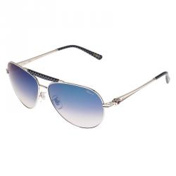 Chopard Silver and Black SCH870S Aviators