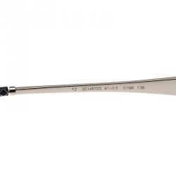 Chopard Silver and Black SCH870S Aviators