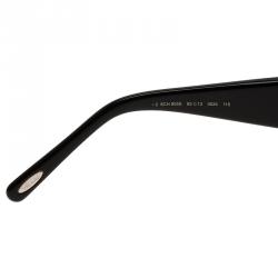 Chopard Silver SCH 805S Embellished Round Sunglasses