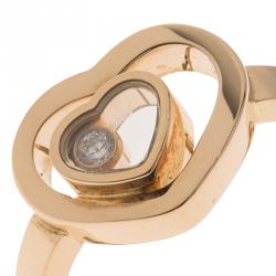 Pre Owned Chopard Diamonds Diamond Yellow Gold Heart Ring
