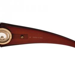 Chopard Brown SCH0125 Shield Sunglasses