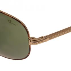 Pre Owned Chopard Gold SCH 705 Aviators 