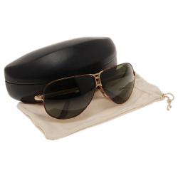 Pre Owned Chopard Gold SCH 705 Aviators 