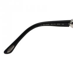 Pre Owned Chopard Silver Embellished Pearl Swirl SCH 803S Sunglasses