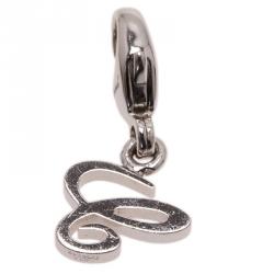 Pre Owned Chopard 18kt White Gold C Charm