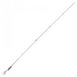 Chopard Diamond 18K White Gold Soft Bracelet