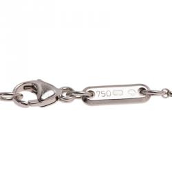 Chopard Diamond 18K White Gold Soft Bracelet