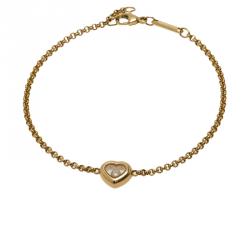 Chopard Miss Happy Diamond Yellow Gold Bracelet