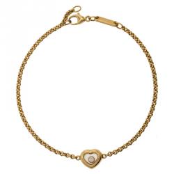Chopard Miss Happy Diamond Yellow Gold Bracelet