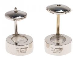 Pre Owned Chopard Very Chopard Diamond White Gold Stud Earrings