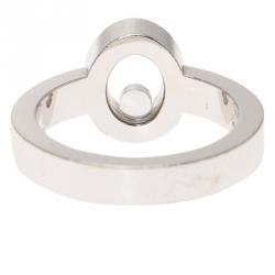 Chopard Very Chopard Diamond White Gold Ring Size 52