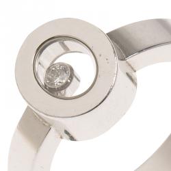 Chopard Very Chopard Diamond White Gold Ring Size 52