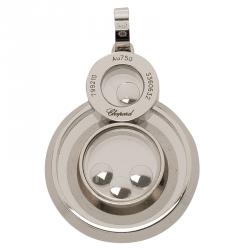 Chopard Happy 8 Floating Diamond White Gold Pendant