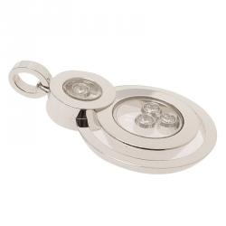 Chopard Happy 8 Floating Diamond White Gold Pendant