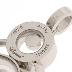 Chopard Happy 8 Floating Diamond White Gold Pendant