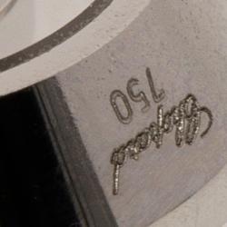 Pre Owned Chopard Happy Spirit Diamond White Gold Pendant & Double Chain Necklace