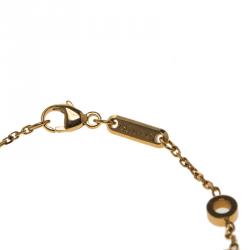 Pre Owned Chopard Happy Diamonds Bubbles 18k Rose Gold Bracelet 17cm