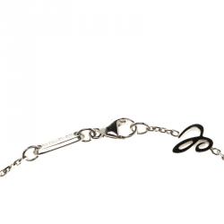 Chopard Happy Curves Diamond 18k White Gold Necklace