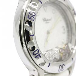 Pre Owned Chopard Mother of Pearl Happy Sport Women's Wristwatch 32MM