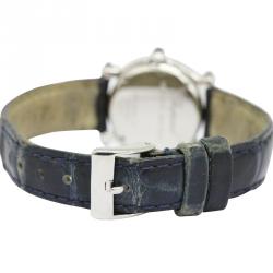 Pre Owned Chopard Pink Mother of Pearl Stainless Steel Happy Sport Women's Wristwatch 26MM