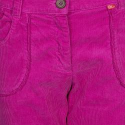 Christian Lacroix Pink Corduroy Trousers S/M
