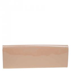 Christian Louboutin Nude Patent Leather Pigalle Clutch