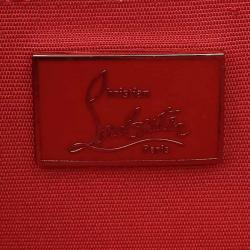 Christian Louboutin Nude Patent Leather Pigalle Clutch