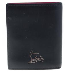 Christian Louboutin Black Spike Leather Paros Wallet