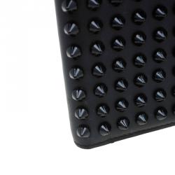 Christian Louboutin Black Spike Leather Paros Wallet