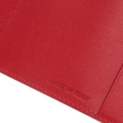 Christian Louboutin Brown Leopard Print Spike Loubipass Passport Cover