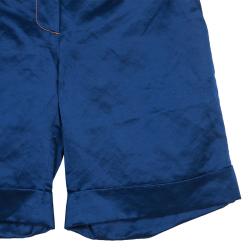 مملوكة مسبقًا شورت كلاس باي روبرتو كافالي ستان أزرق S