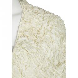 مملوكة مسبقًا بوليرو كلاس باي روبرتو كافالي حرير عاجي بكشكات بربطة مزينة M