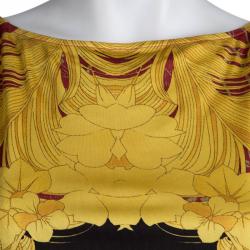 Class by Roberto Cavalli Multicolor Printed Sleeveless Top S