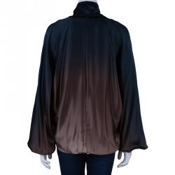 Pre Owned Class by Roberto Cavalli Multicolor Gradient Top M