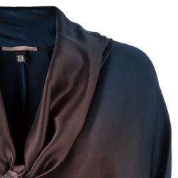 Pre Owned Class by Roberto Cavalli Multicolor Gradient Top M