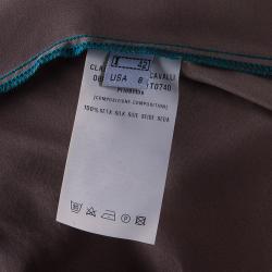 Pre Owned Class by Roberto Cavalli Multicolor Gradient Top M