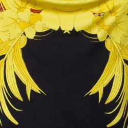 Pre Owned Class by Roberto Cavalli Multicolor Printed Long Sleeve Top L