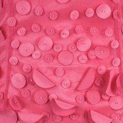 Pre Owned فستان واسع كلاس باي روبيرتو كافالي مزين بدوائر وردي M