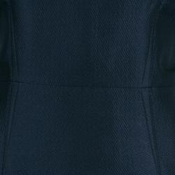 Pre Owned فستان كلاس روبرتو كافالي أزرق داكن ضيق L