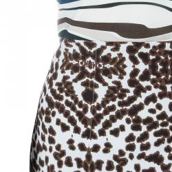 Pre Owned Class by Roberto Cavalli Printed Dress M