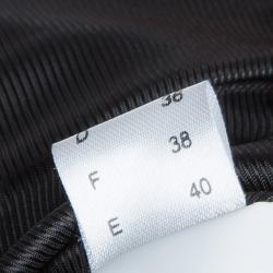 Pre Owned جاكيت كلاس باي روبرتو كافالي حلقات سوداء مزينة مقاس M