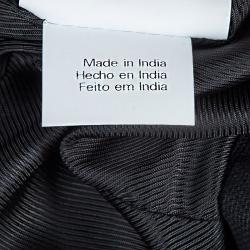 Pre Owned جاكيت كلاس باي روبرتو كافالي حلقات سوداء مزينة مقاس M