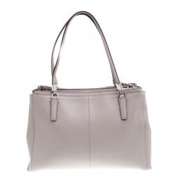 Coach Grey Leather Christie Tote