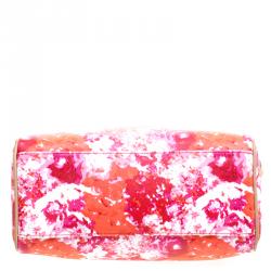 Coach Multicolor Floral Print Coated Canvas Mini Bennett Satchel