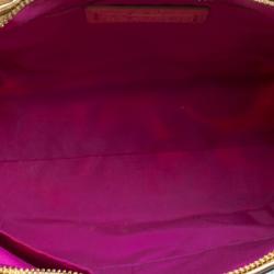 Pre Owned Coach Multicolor Canvas Poppy Tote